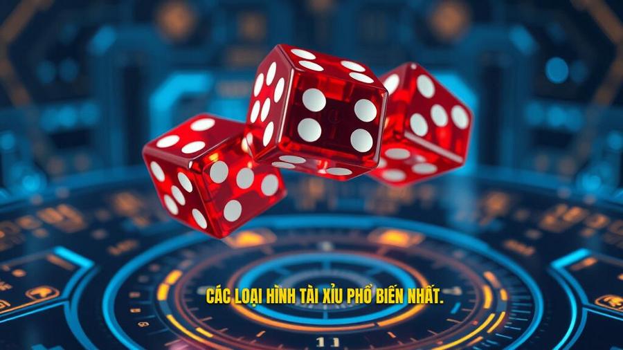 2. Các loại hình tài xỉu phổ biến nhất.