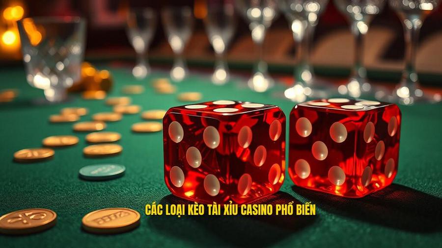 2. Các loại kèo tài xỉu casino phổ biến