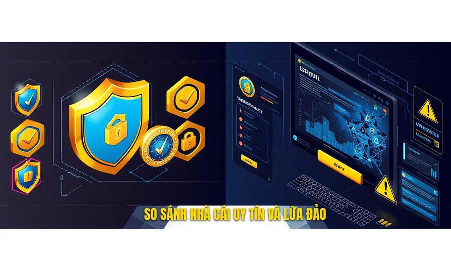 2. So sánh nhà cái uy tín và lừa đảo