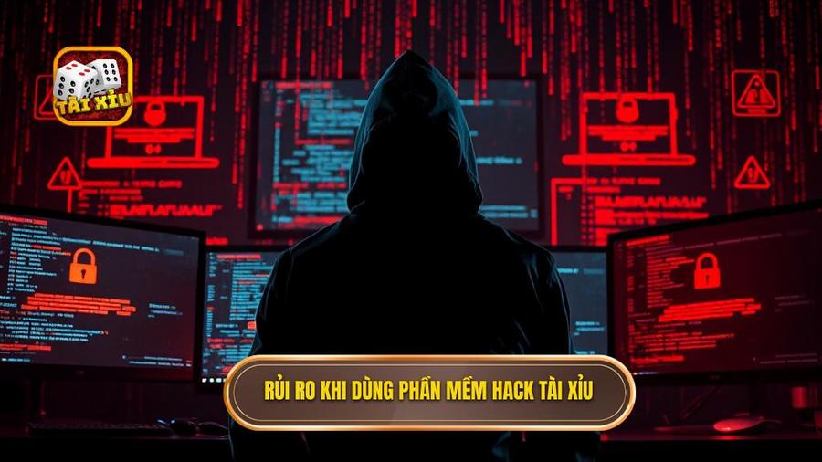 Những rủi ro tiềm ẩn khi sử dụng phần mềm hack tài xỉu