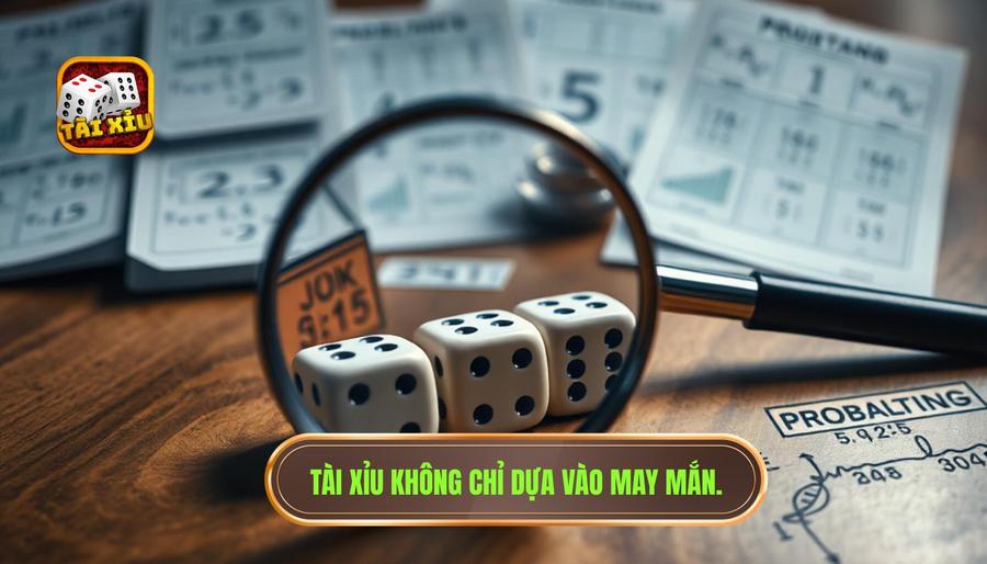 Những hiểu lầm về tài xỉu: Giải mã sự thật đằng sau những con số 1 1. Tài xỉu không chỉ dựa vào may mắn.